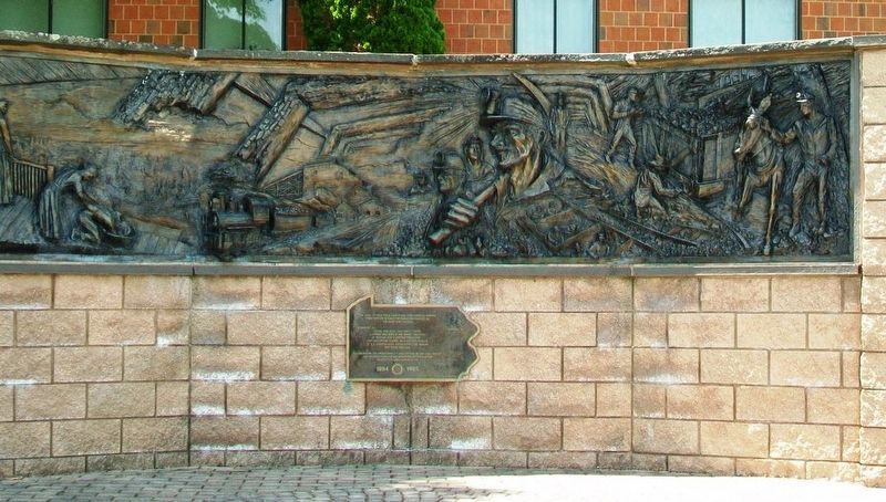 Pennsylvania Anthracite Coal Miners Memorial image. Click for full size.