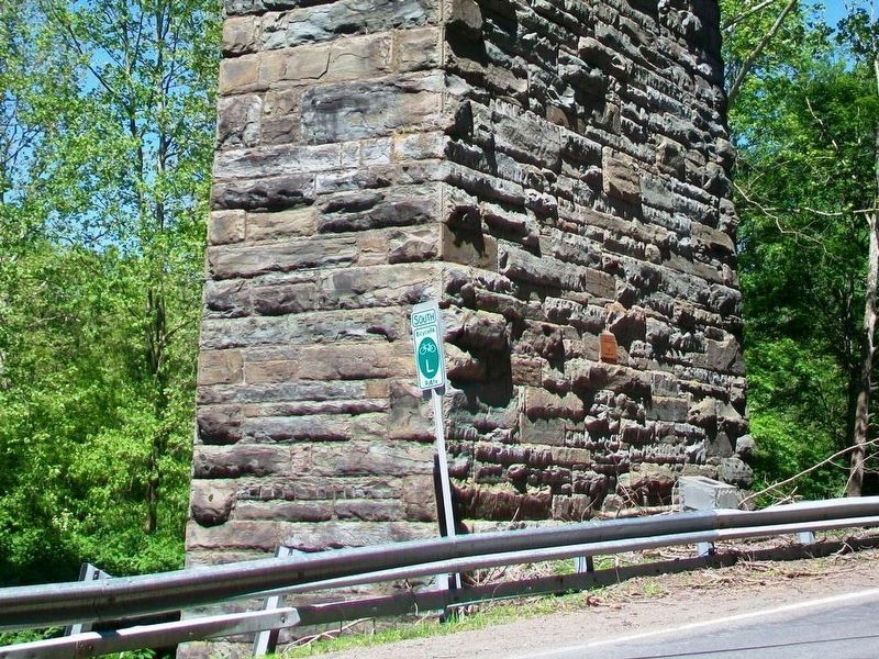 Starrucca Viaduct Markers. Click for full size. Starrucca Viaduct Markers image. Click for full size.