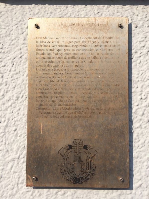 The Veracruz City Museum Marker image. Click for full size.