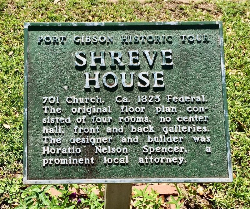 Shreve House Marker image. Click for full size.