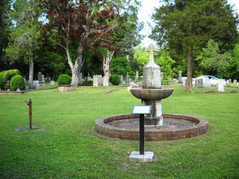 The Watering Fountain, facing east.. Click for full size. The Watering Fountain, facing east. image. Click for full size.
