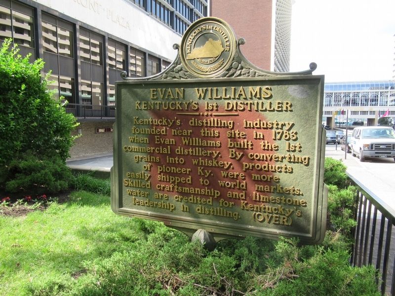Evan Williams Marker Reverse image. Click for full size.