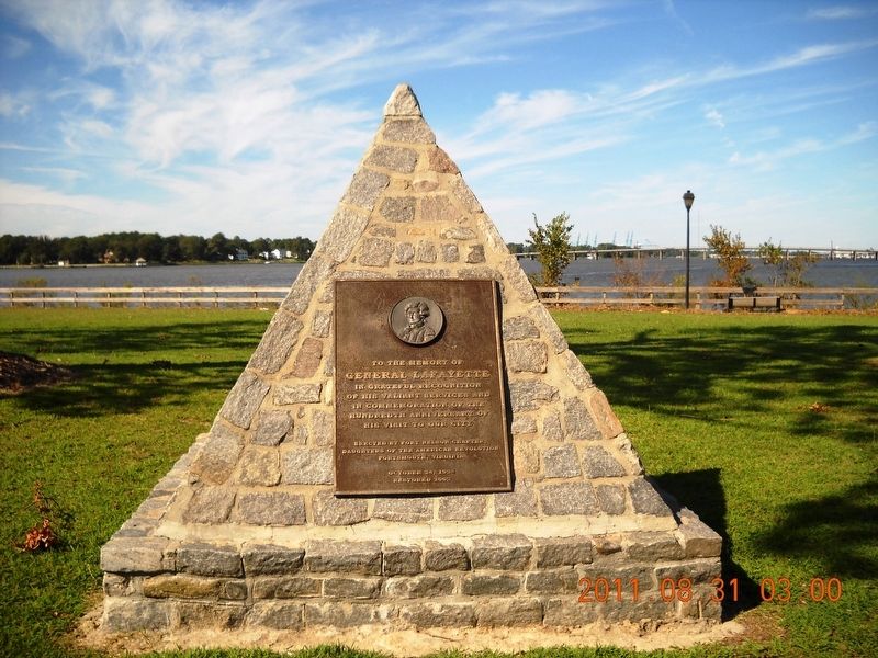 General LaFayette Memorial in 2011. Click for full size. General LaFayette Memorial in 2011 image. Click for full size.