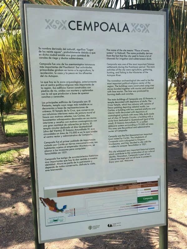 Cempoala Marker. Click for full size. Cempoala Marker image. Click for full size.