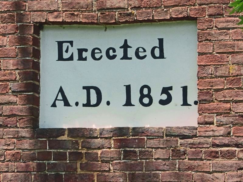 Erected A.D. 1851.. Click for full size. Erected A.D. 1851. image. Click for full size.