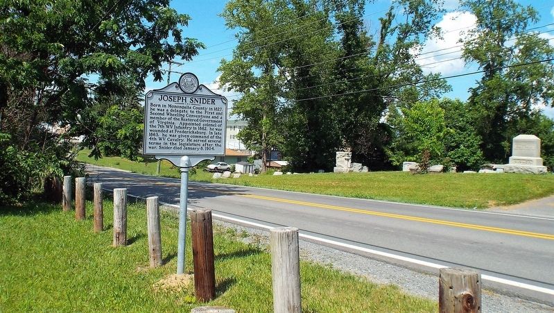 Joseph Snider Marker image. Click for full size.