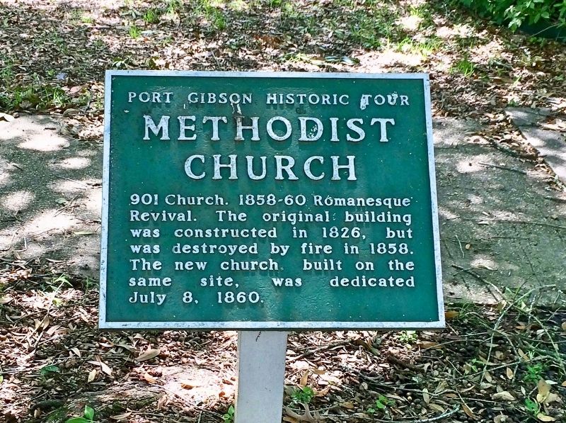 Methodist Church Marker image. Click for full size.