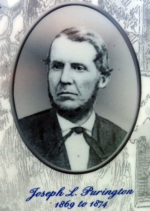 Joseph L. Purington<br>1869 to 1874 image. Click for full size.