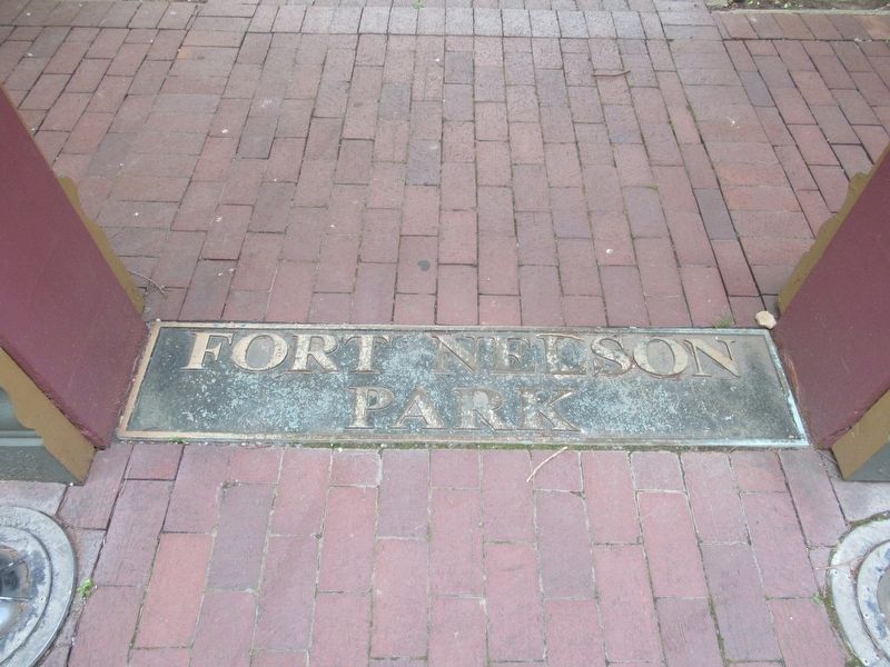 Fort Nelson Park Marker. Click for full size. Fort Nelson Park Marker image. Click for full size.