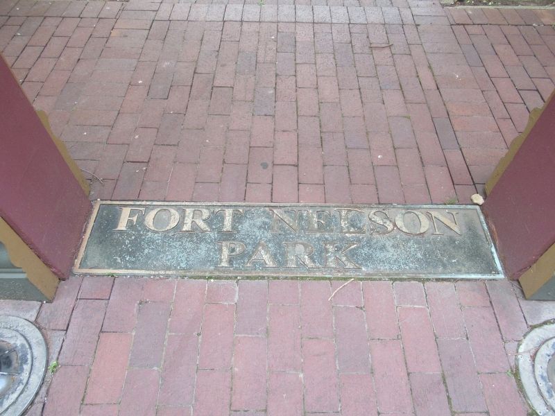Fort Nelson Park Marker image. Click for full size.