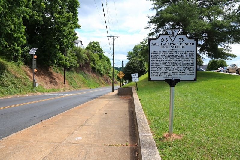 Paul Laurence Dunbar High School Marker image. Click for full size.