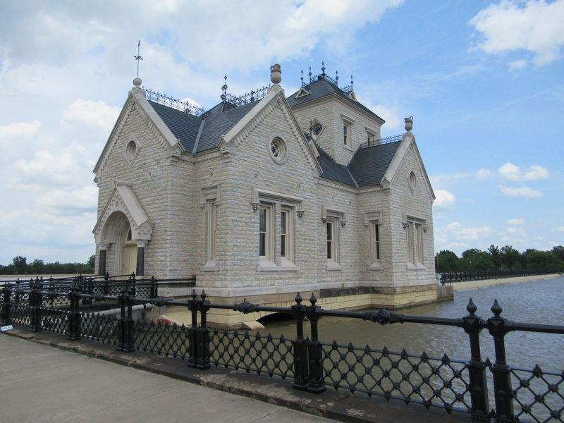 Crescent Hill Reservoir and Gatehouse. Click for full size. Crescent Hill Reservoir and Gatehouse image. Click for full size.