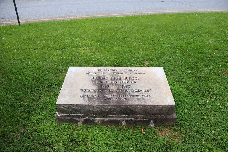 Dunbar High School Marker. Click for full size. Dunbar High School Marker image. Click for full size.