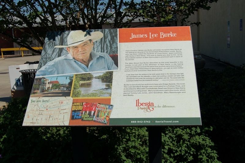 James Lee Burke Marker image. Click for full size.