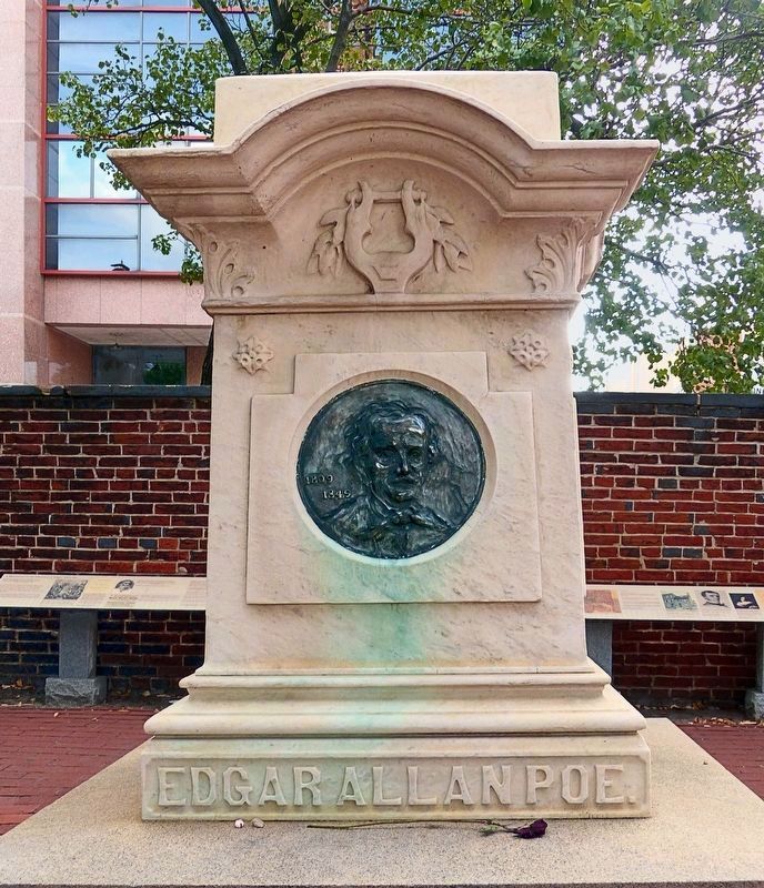 Edgar Allan Poe Monument image. Click for full size.