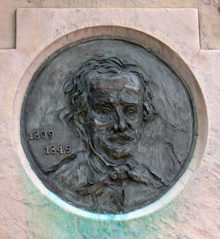 Edgar Allan Poe, 1809 1849 image. Click for full size.