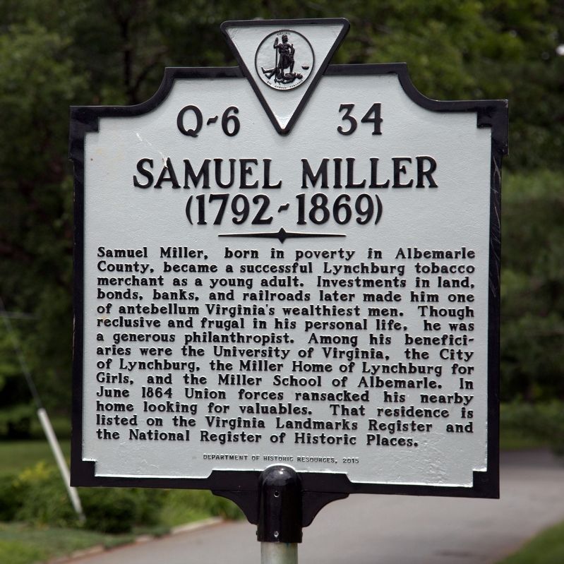 Samuel Miller Marker image. Click for full size.
