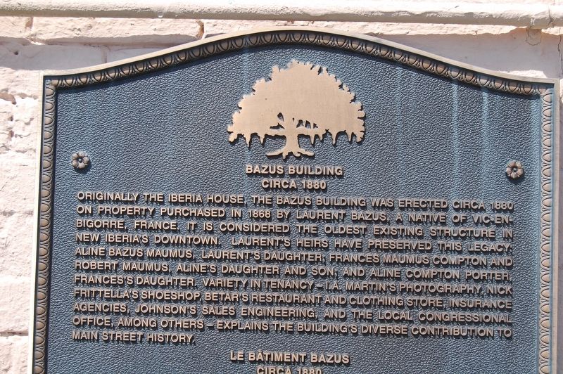 Bazus Building Marker image. Click for full size.