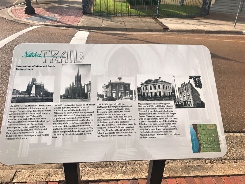 Intersection of Main and South Union Streets Marker image. Click for full size.