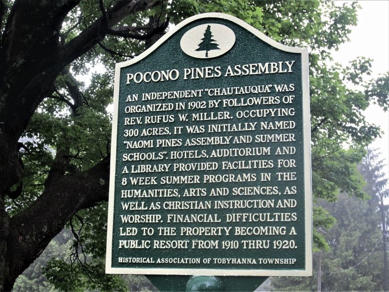 Pocono Pines Assembly Marker image. Click for full size.