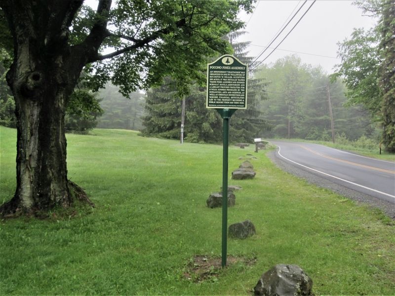 Pocono Pines Assembly Marker image. Click for full size.