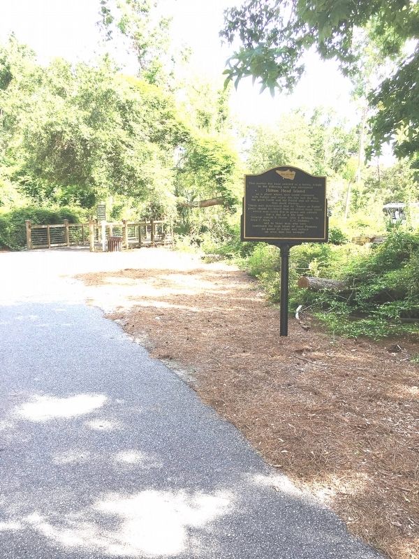 Hilton Head Island Marker image. Click for full size.