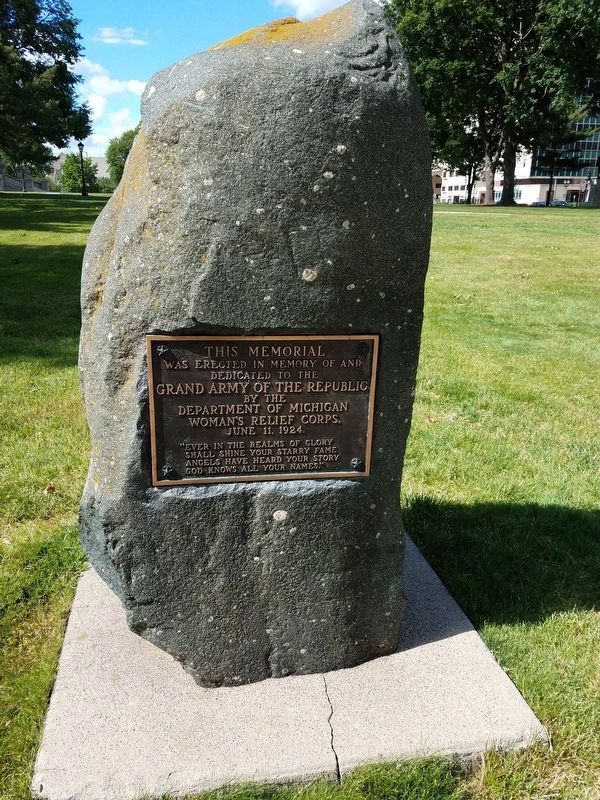 Grand Army of the Republic Marker. Click for full size. Grand Army of the Republic Marker image. Click for full size.