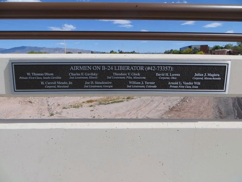 <i>Plaque to right of Airmen Memorial Bridge Marker</i> image. Click for full size.