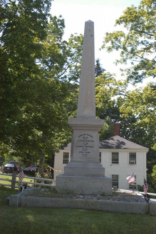 Washington NH Civil War Memorial Marker image. Click for full size.