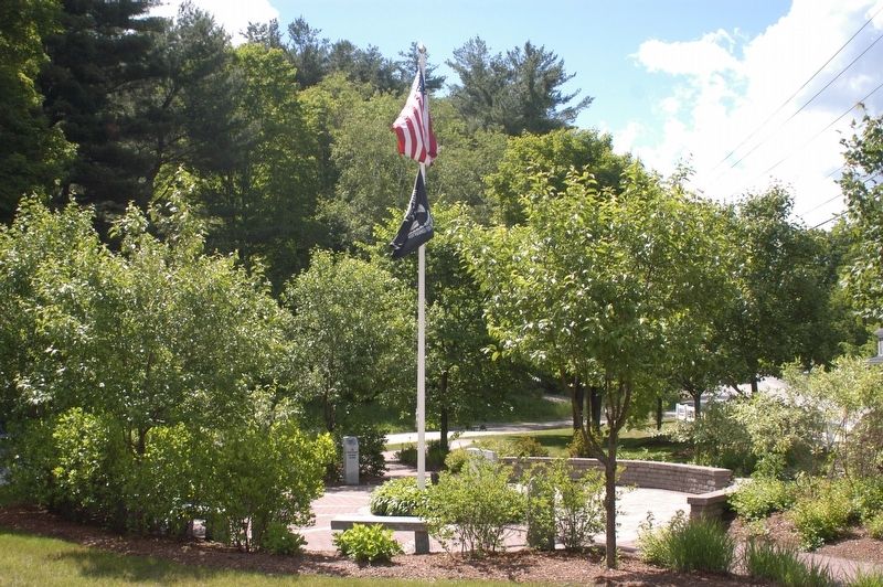 Newbury NH Veteran's Memorial Marker image. Click for full size.