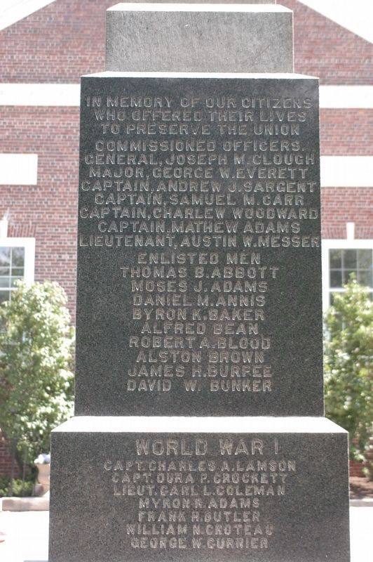 New London War Memorial image. Click for full size.