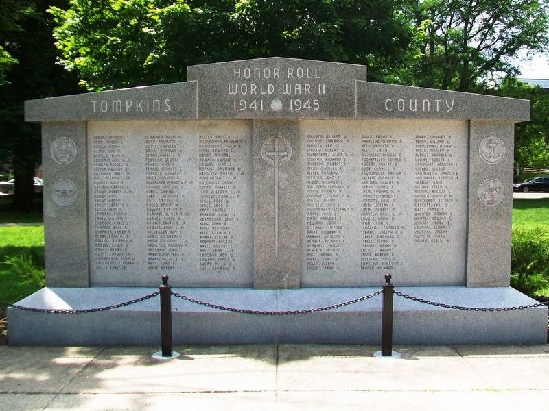Tompkins County World War II Honor Roll image. Click for full size.