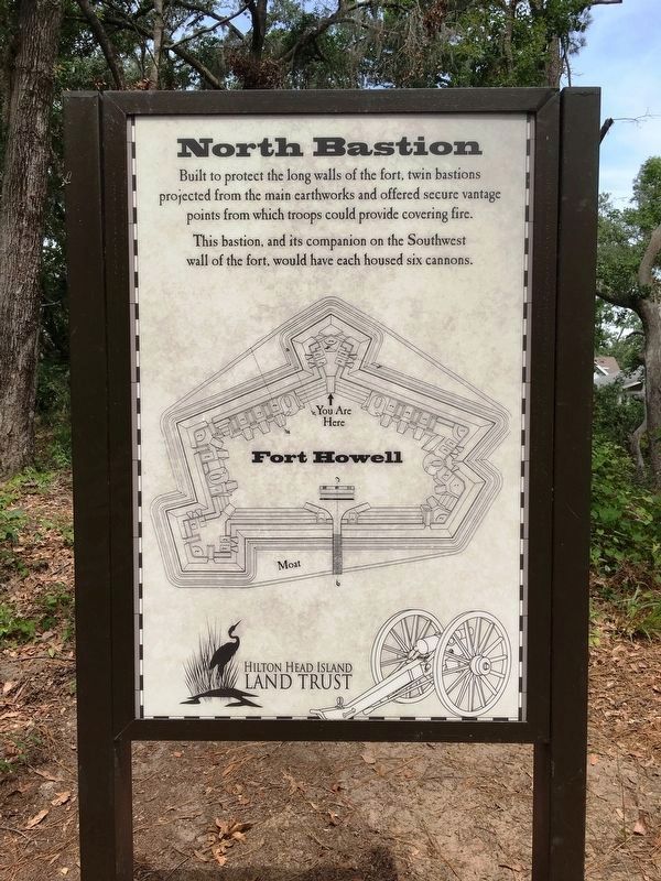 North Bastion Marker image. Click for full size.