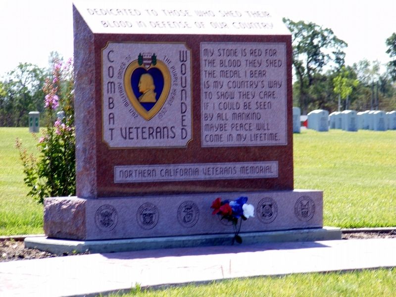 Military Order of the Purple Heart Memorial Marker image. Click for full size.