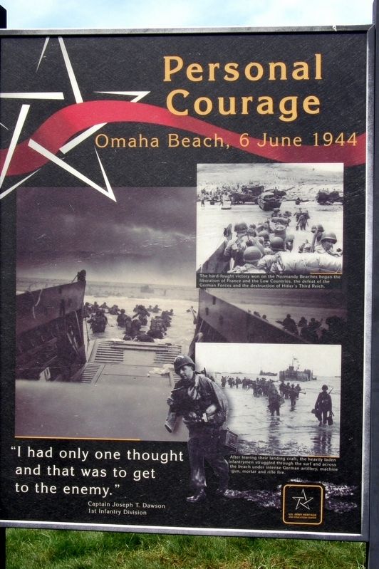 Personal Courage Marker image. Click for full size.