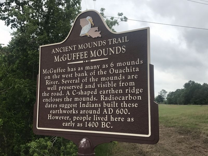 McGuffee Mounds Marker image. Click for full size.