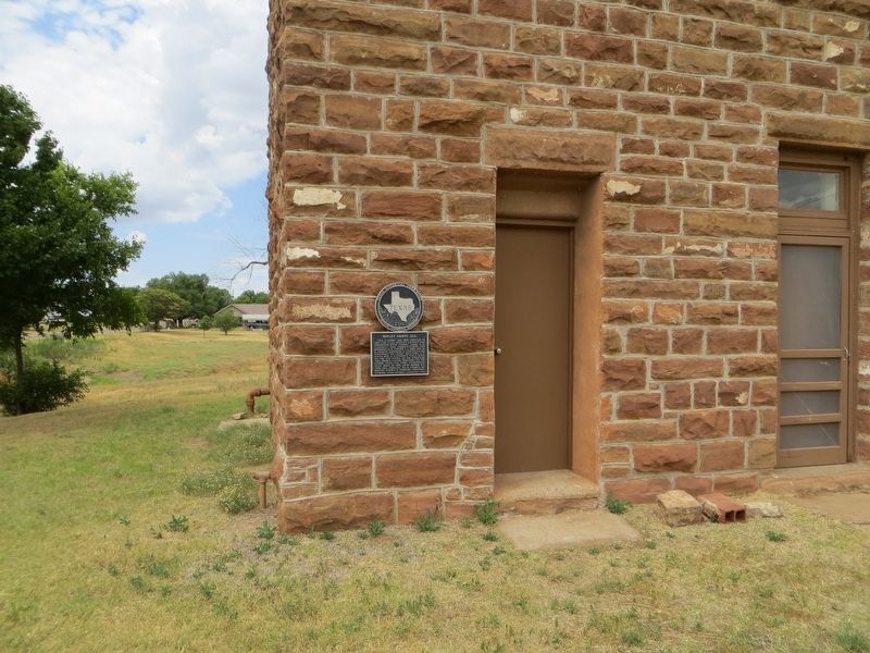 Motley County Jail Marker image. Click for full size.