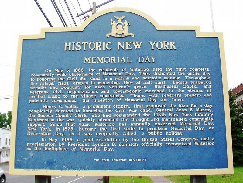 Memorial Day Marker image. Click for full size.