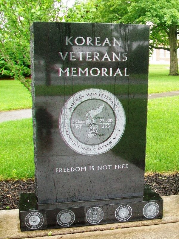 Korean Veterans Memorial image. Click for full size.