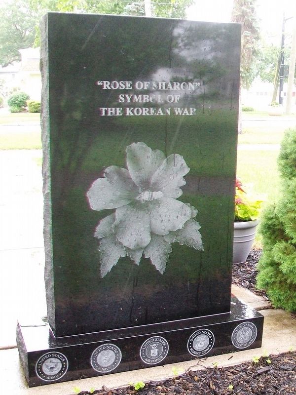 Korean Veterans Memorial (back) image. Click for full size.