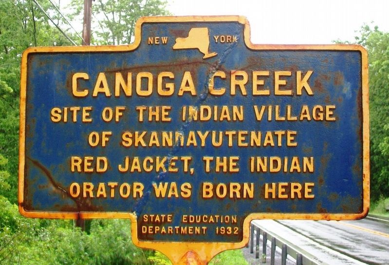 Canoga Creek Marker image. Click for full size.