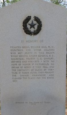 Fourth U.S. Cavalry Marker image. Click for full size.