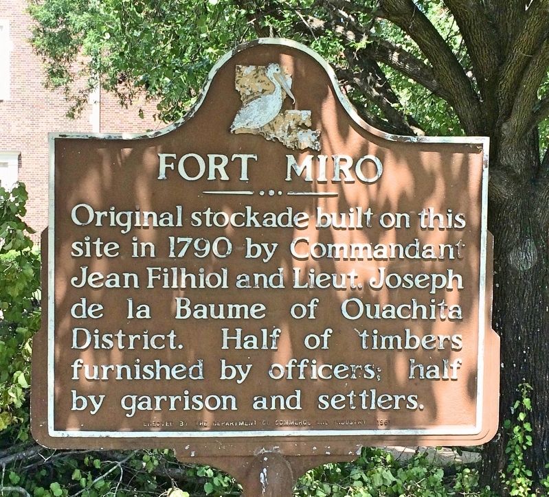 Fort Miro Marker image. Click for full size.