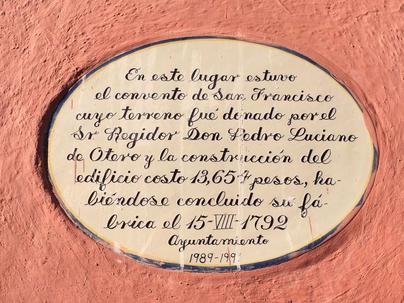 An additional marker on The Temple of San Juan Bautista image. Click for full size.
