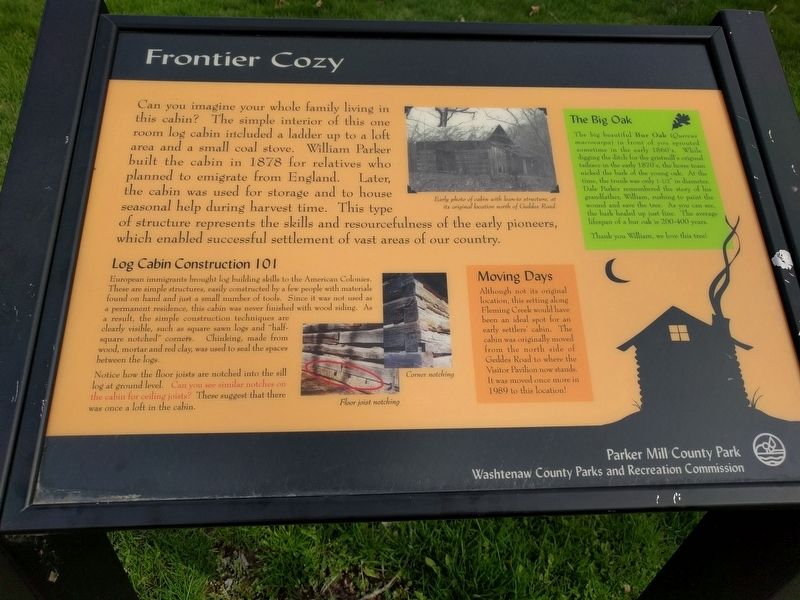 Frontier Cozy Marker image. Click for full size.