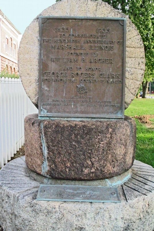 Marshall Illinois Marker image. Click for full size.