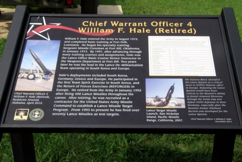 Chief Warrant Officer 4 Marker. Click for full size. Chief Warrant Officer 4 Marker image. Click for full size.