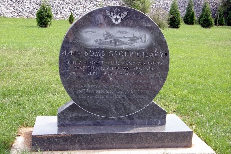 44th Bomb Group (Heavy) Markern- obverse. Click for full size. 44th Bomb Group (Heavy) Markern- obverse image. Click for full size.