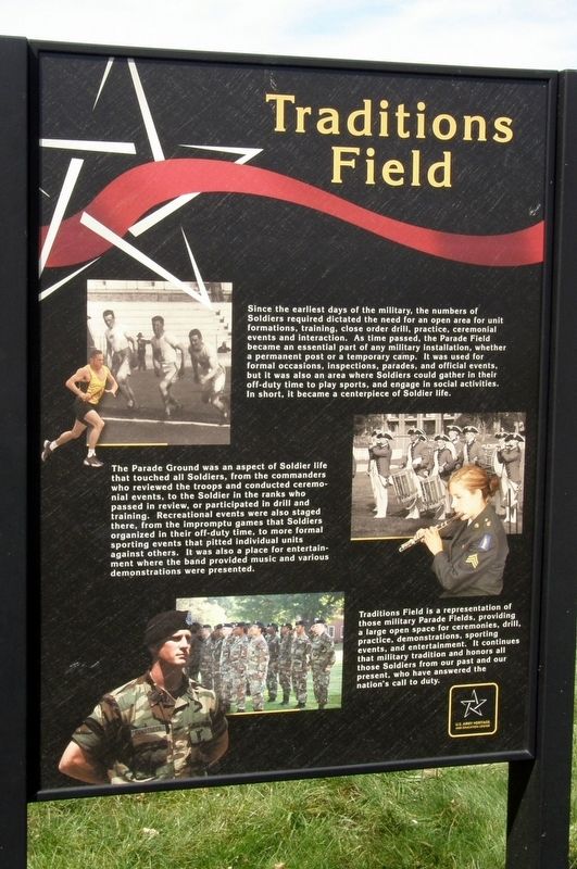 Traditions Field Marker image. Click for full size.