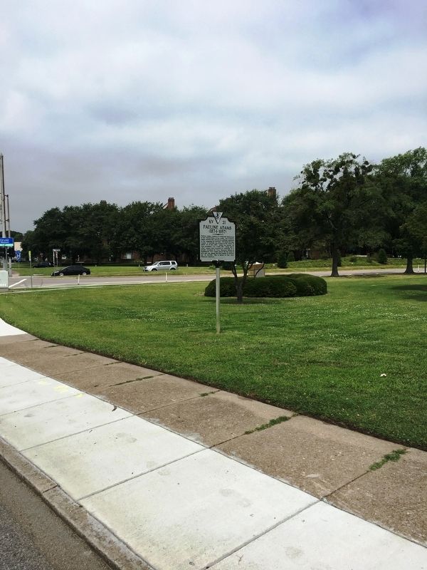 Pauline Adams Marker. Click for full size. Pauline Adams Marker image. Click for full size.